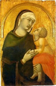 Madonna and Child 5 by Pietro Lorenzetti