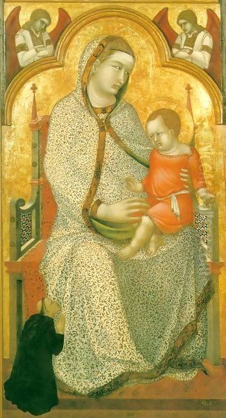 Enthroned Madonna and Child - view 1