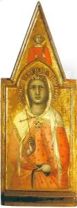 Saint Anne by Pietro Lorenzetti