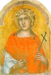Saint Margaret by Pietro Lorenzetti