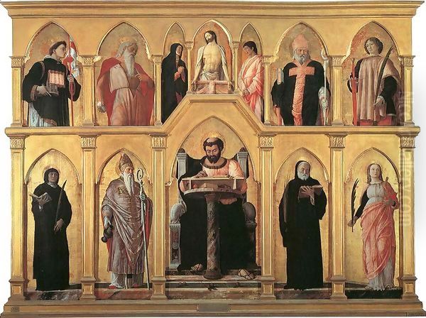 Saint Luke Polyptych - view 1