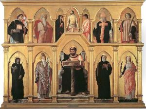 Saint Luke Polyptych by Andrea Mantegna