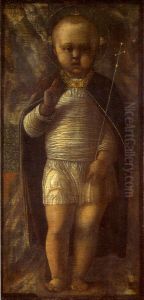Infant Savior by Andrea Mantegna