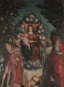 Trivulzio Madonna by Andrea Mantegna