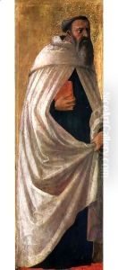 Pisa polyptych Carmelite Monk