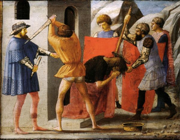 Pisa polyptych Martyr of St John the Baptist - view 1