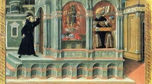 Vision of Saint Augustine by Matteo Di Giovanni