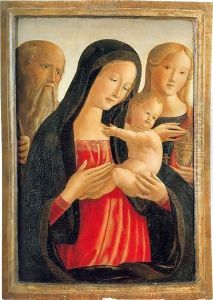 Madonna and Child Saint Jerome and Mary Magdalene