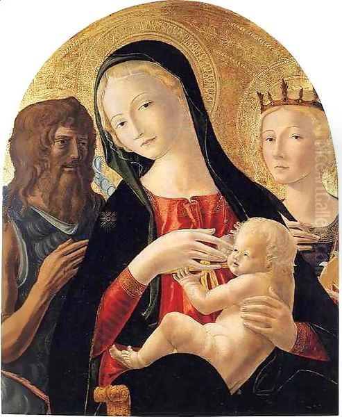 Madonna and Child with Saint John the Baptist and Saint Catherine of Alexandria - view 1