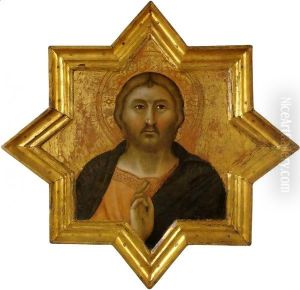 Benedictine Redeemer by Niccolo Di Segna