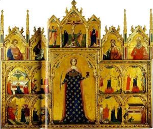 Polyptych of Saint Lucia