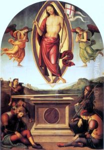 Resurrection of Christ by Pietro Vannucci Perugino