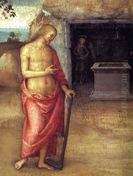 Noli Me Tangere, detail - view 1