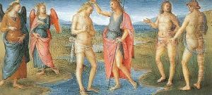 Baptism of Christ 3 by Pietro Vannucci Perugino