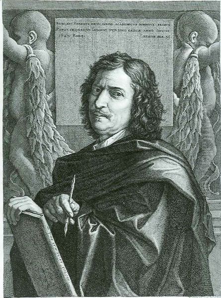 Self Portrait of Nicolas Poussin - view 1