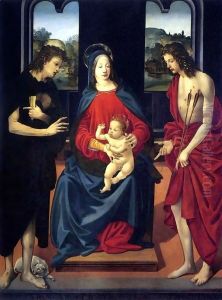 Madonna and Child with Saints Lazarus and Sebastian