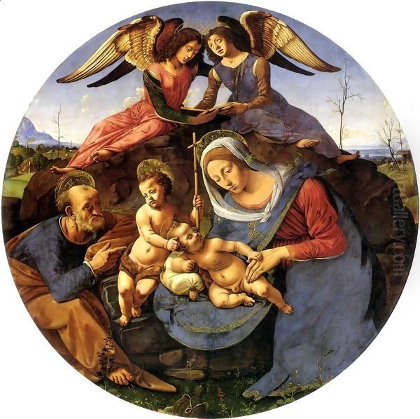 Holy Family with the Young Saint John the Baptist and Angels - view 1