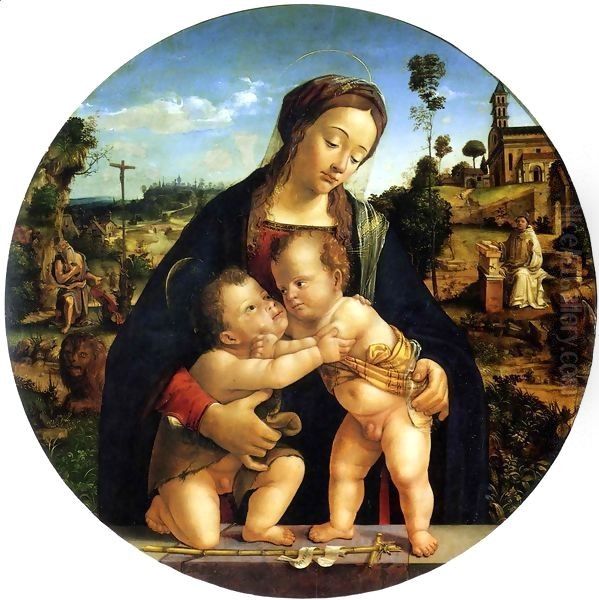 Madonna and Child with the Young Saint John the Baptist - view 1