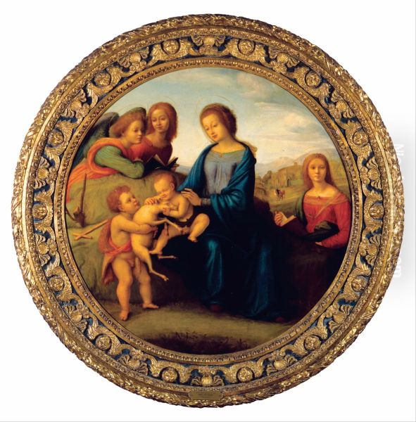 Madonna and Child with Saints and Angels - view 1