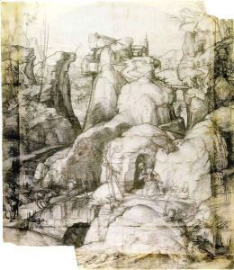 Saint Jerome in Panoramic Landscape
