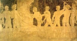 Prisoner Left before a Ruler by Antonio Del Pollaiuolo