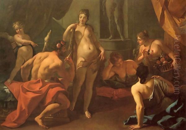 Hercules and Omphale - view 1