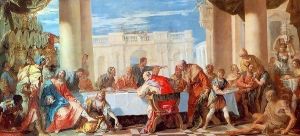 St Magdalen Anointing Feet of Christ