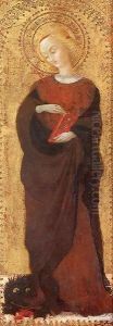 Saint Margaret by Stefano Di Giovanni Sassetta