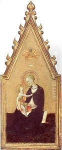 Madonna of Humility 2 by Stefano Di Giovanni Sassetta