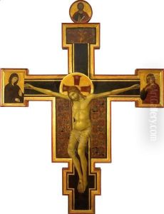 Crucifix by Segna Di Buonaventure