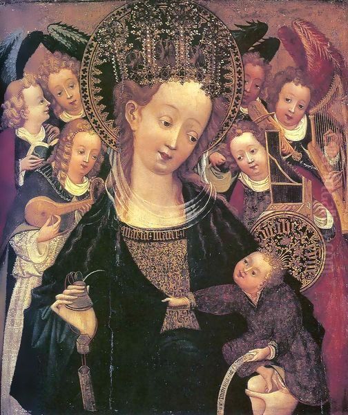 Madonna and Child with Six Angels - view 1