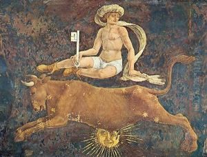 Astrological sign of 5 decant by Cosme Tura