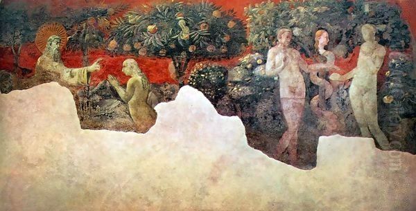 Stories of Genesis Creation of Eve and the Expulsion - view 1