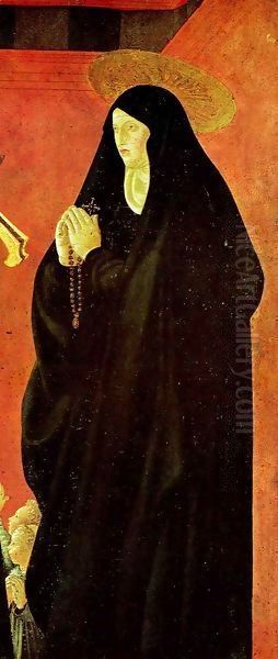 Nun Saint with Two Children - view 1