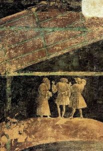 Adoration of the Child, detail by Paolo Uccello