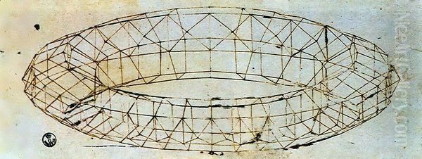 Perspective Study of Mazzocchio - view 1