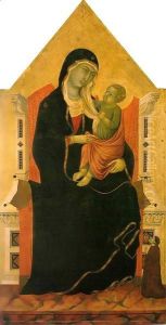 Madonna and Child with a Donor