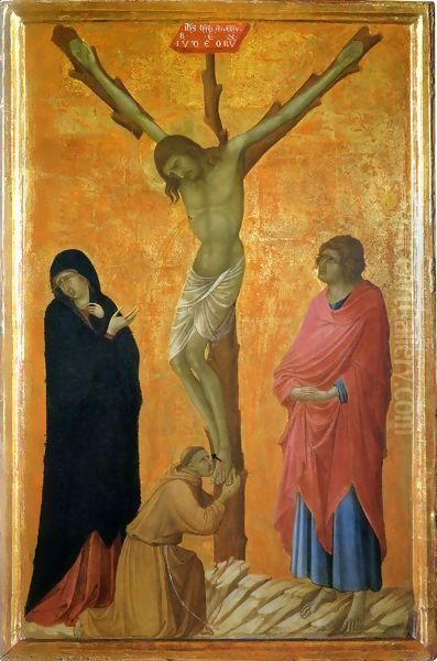 Cucifixion with Saint Francis - view 1