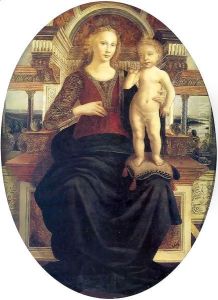 Madonna with Child by Andrea Del Verrocchio