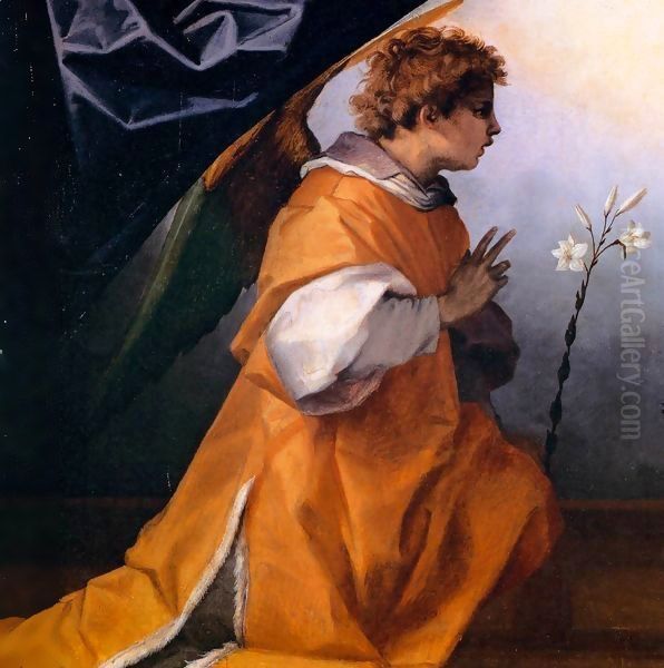 Annunciation (detail) - view 1