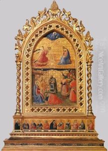 Annunciation and Adoration of the Magi by Angelico Fra