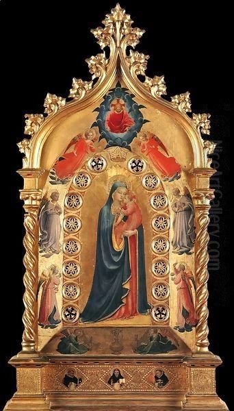 Madonna of the Star by Angelico Fra