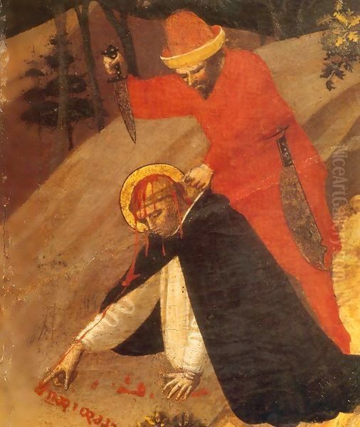 St Peter Martyr Altarpiece (detail) - view 1