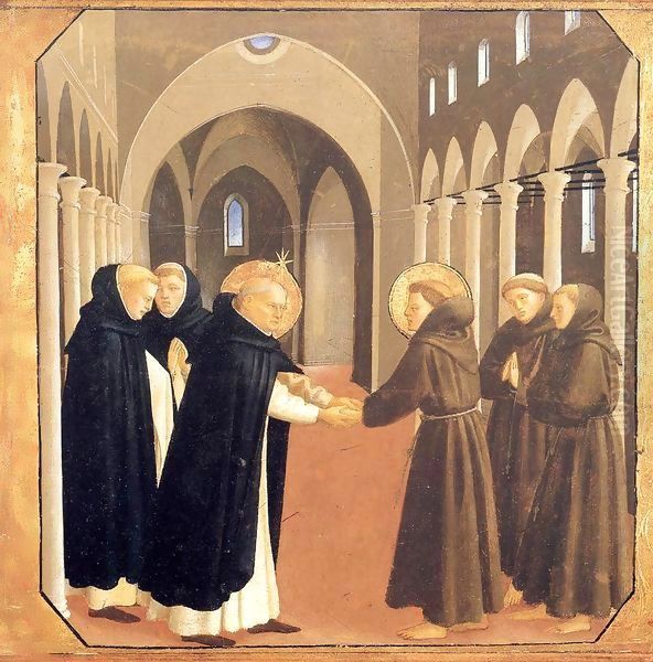 The Meeting of Sts Dominic and Francis of Assisi - view 1