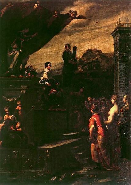 Allegory of the Crowning of Ferdinando II de' Medici - view 1