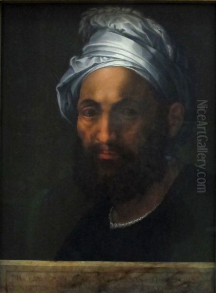 Portrait of Michelangelo - view 1