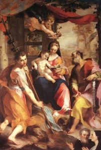 Virgin and Child with Sts Simon and Jude (Madonna di San Simone) by Federico Fiori Barocci