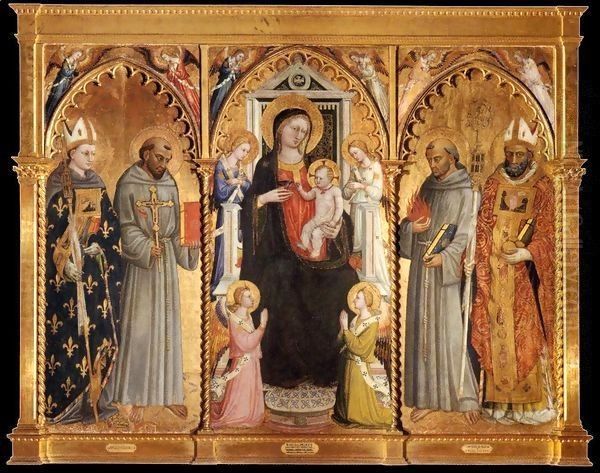 Madonna and Child with Saints and Angels - view 1