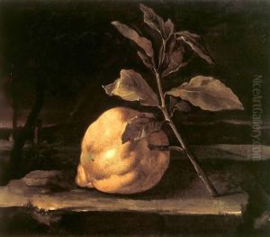 Large Citron in a Landscape