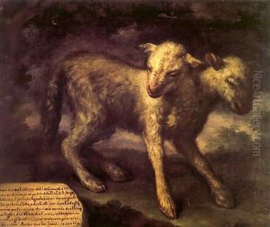 Two-Headed Lamb by Bartolommeo Bimbi